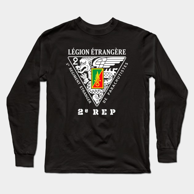 Legion Etrangere Foreign Legion Long Sleeve T-Shirt by parashop